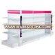 RH-HSXH01 High Quality 1000*500*1500mm shelf Metallic Supermarket Cosmetic Shelf